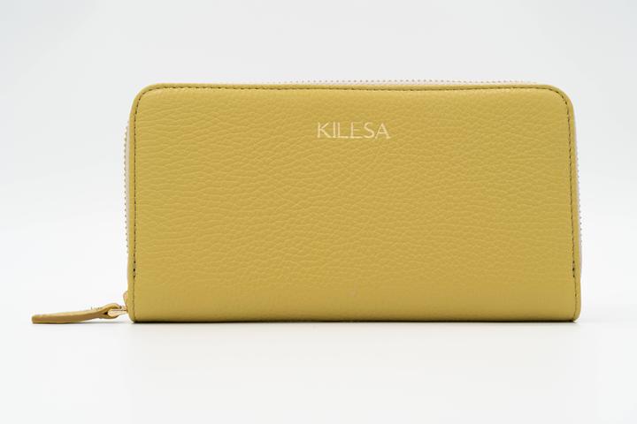 Image du produit Kilesa Portefeuille ICON grand zip - Couleur Giallo Ocra