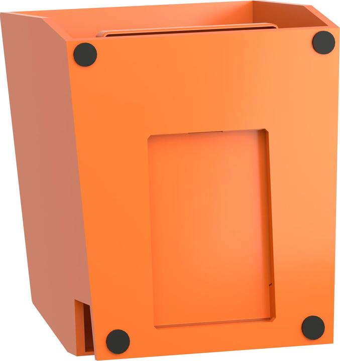 Produktbild Schneider Electric Fussschalter 2Ö+2S orange einstufig