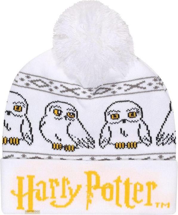 Image du produit Heroes Inc Harry Potter Pom-Pom Beanie Hedwig Snow
