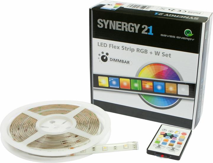 Image du produit Synergy 21 LED Flex Strip RGB-W DC12V COMPLET Set V2 (500 cm, Intérieur)