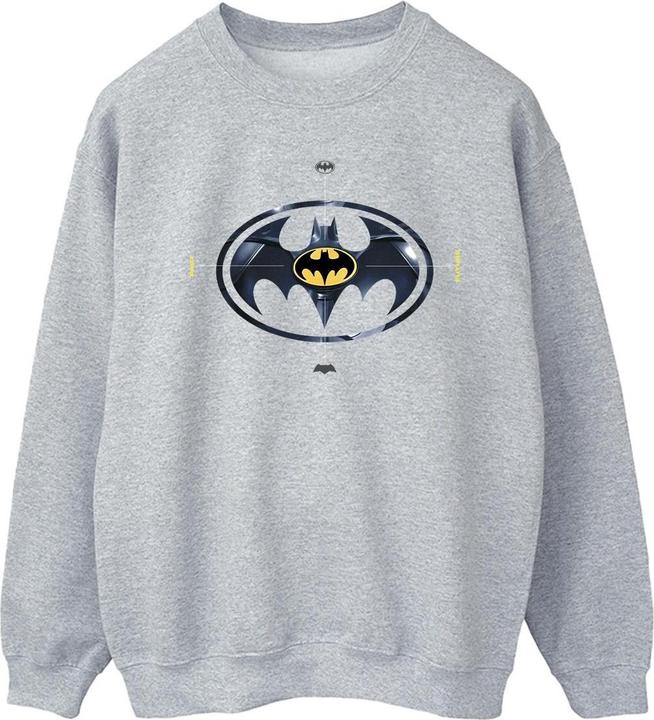 Immagine prodotto The Flash Batman Metal Logo Felpa Uomo (XXL)