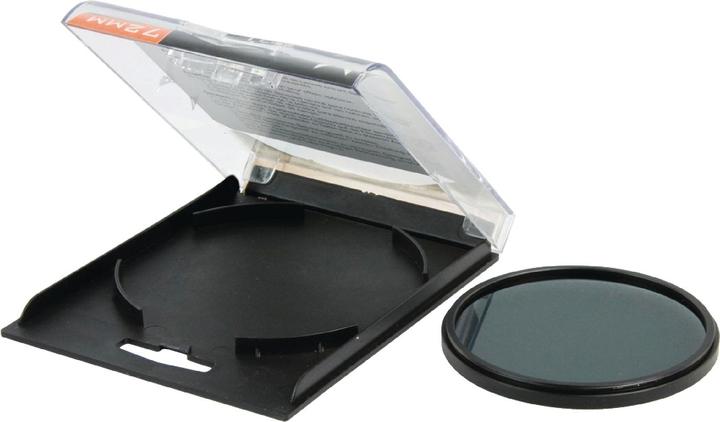 Image du produit Camlink Filtre de lentille de caméra à densité neutre ND4, 72 mm (72 mm, Filtre gris neutre, 72 mm)