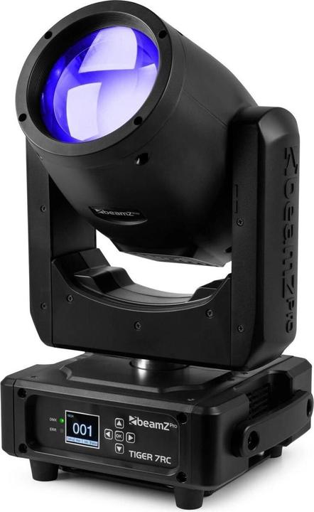 Actual product image BeamZ Professional Tiger 7RC beam moving head met 1Â° beam - Met 13 kleuren en 15 (Single)