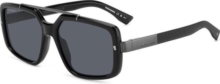 Produktbild Dsquared2 DSQUART2 D2 0120/S Rechteckige Acetat -Sonnenbrille für Männer