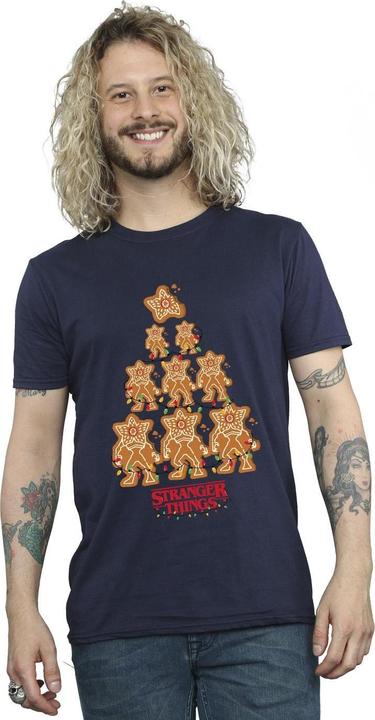 Produktbild Netflix Stranger Things Gingerbread TShirt (XL)