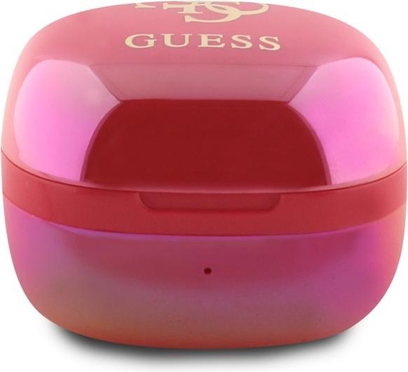 Produktbild Guess 4G Logo Mini TWS Kabellose Kopfhörer Bluetooth Headset - Rosa (ANC, 24 h, Kabellos)