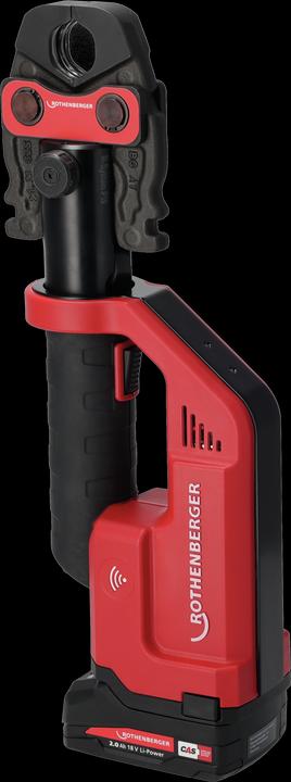 Actual product image Rothenberger Pressing machine ROMAX COMPACT III Basic Set | 18 Volt, 1x 2.0 Ah battery, EU, CAS (400 mm)
