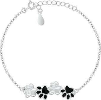 Immagine prodotto Brilio Silver - Cute Paws BRC216W silver bracelet