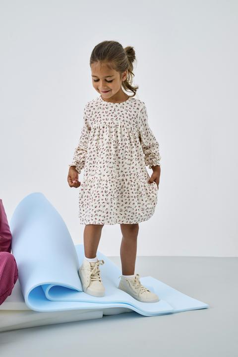 Actual product image Only Kmgthyra Life Ls A-Sh Dress Aop Wvn Noos (128)