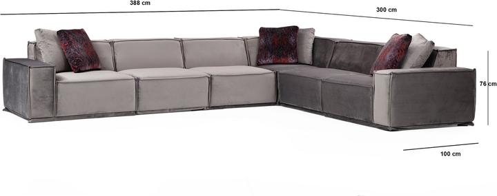 Actual product image Atelier del Sofa Lydia (Corner sofa)