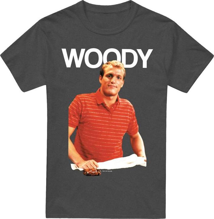 Actual product image Cheers Unisex Adult Woody Boyd T-Shirt (S)
