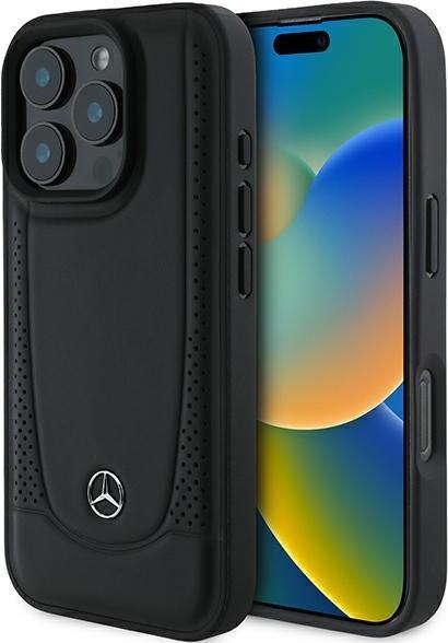 Produktbild Mercedes MEHCP16XARMBK iPhone 16 Pro Max 6.9" czarny/black hardcase Leather Urban (Apple iPhone 16 Pro Max)