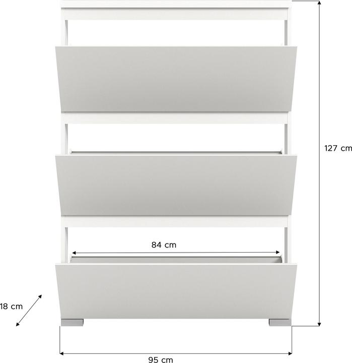 Produktbild Xonox Home Shoelove (95 x 18 x 130 cm)