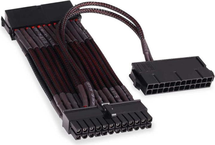 Actual product image Alphacool Dual 24-pin power supply starter cable (2x24-pin to 1x24-pin)