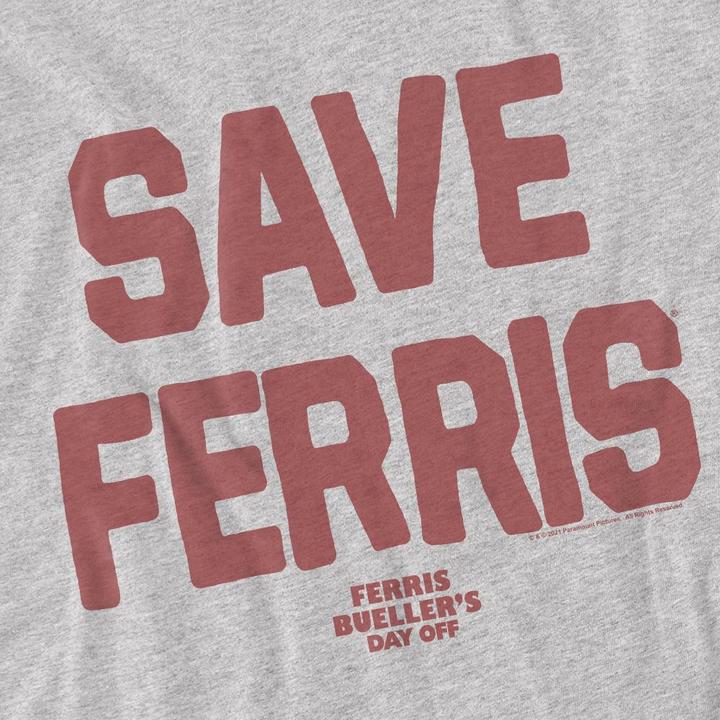 Image du produit Ferris Bueller´s Day Off Ferris Bueller's Day Off - T-shirt SAVE FERRIS - Homme (XXL)