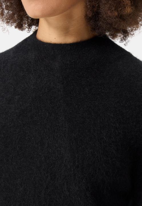 Immagine prodotto Cash-Mere Brushed Kaschmir Pullover mit kurzem Stehkragen (XS)