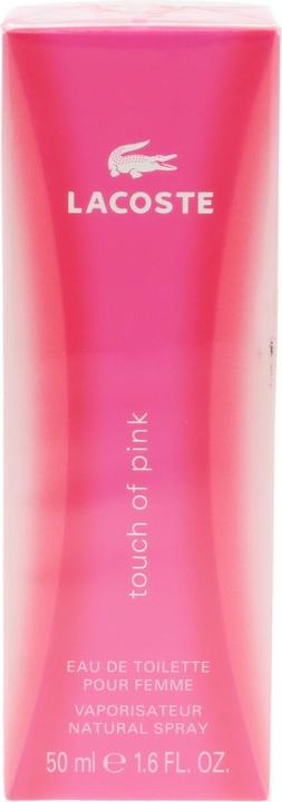 Actual product image Lacoste Touch of Pink (Eau de toilette, 50 ml)