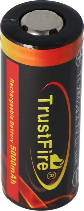 Actual product image Trustfire Battery 26650, protected (1 pcs., 26650, 5000 mAh)