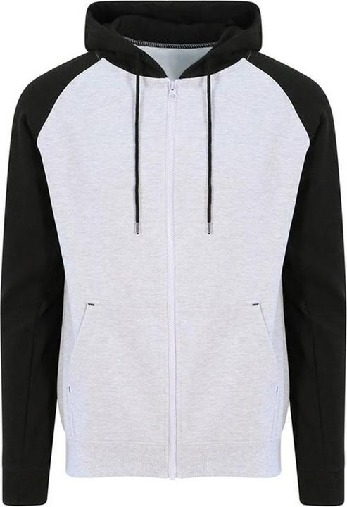 Produktbild Awdis Kapuzenpullover Durchgehender Reissverschluss Baseball (M)