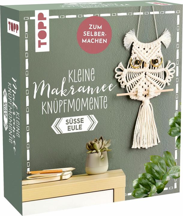 Produktbild Makramee Eule