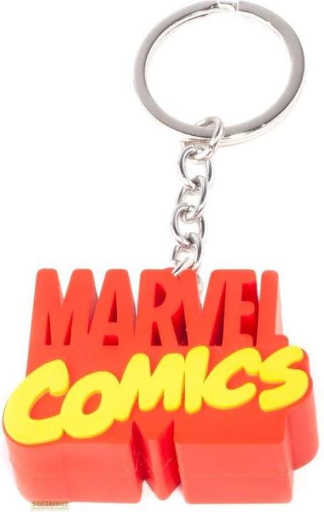 Comics 3D Logo Keychain