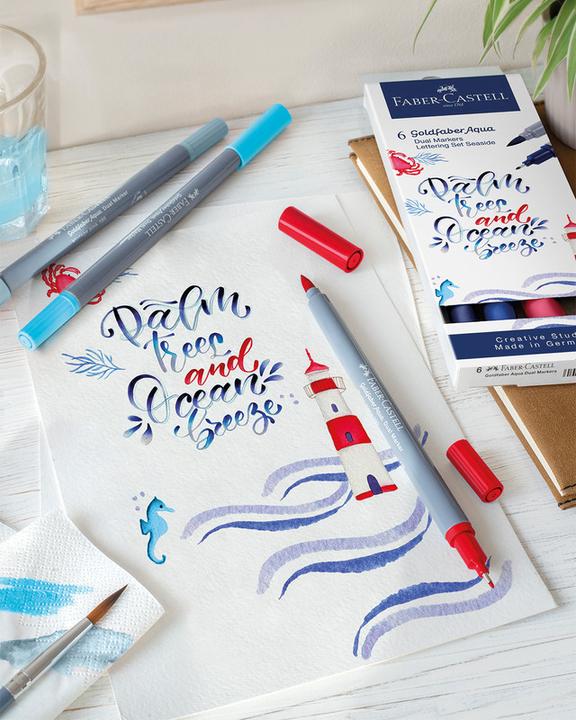 Immagine prodotto Faber-Castell Dual Marker Goldfaber Aqua (lago di robbia alizarina, 1 x)