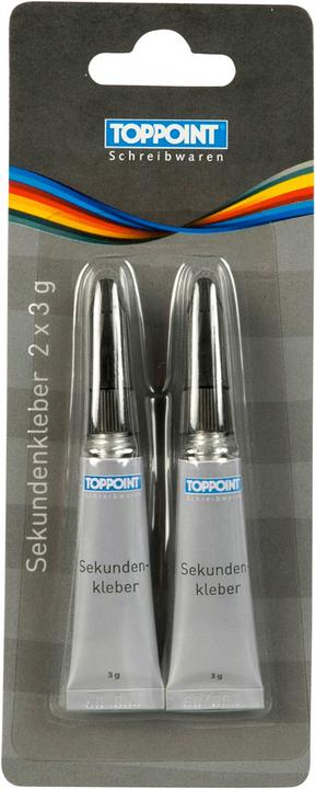 Produktbild Stylex Sekundenkleber, 2St. (3 g, 3 ml)