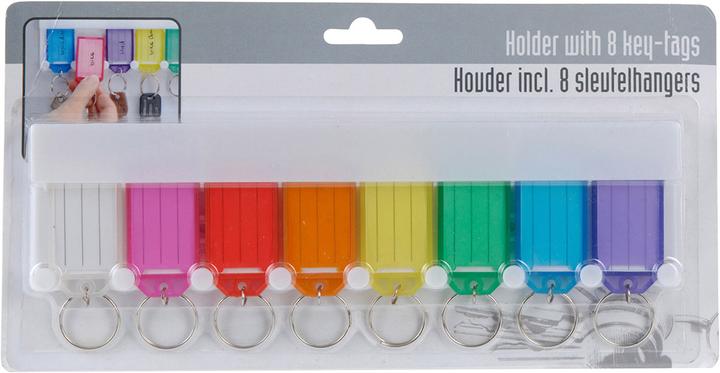 Produktbild Easygift Sleutelrek mit Schlüsselanhänger, 8ST.