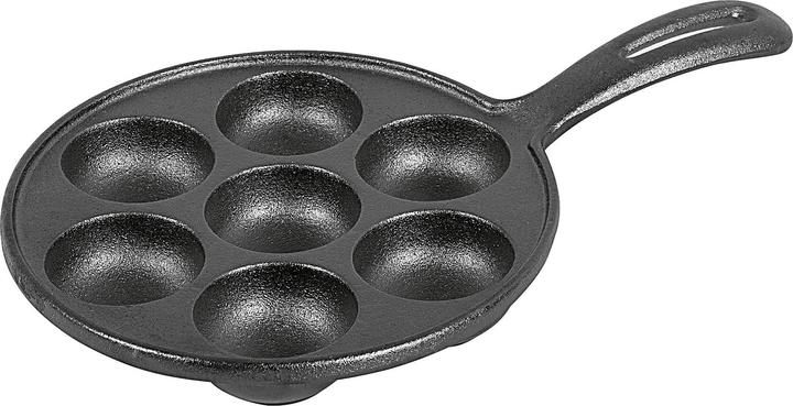 Image du produit Ronneby Bruk Krapfenpfanne (18 cm, Poêle à frire, Fonte)