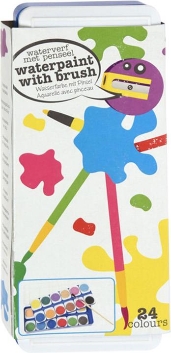 Actual product image Watercolor set, 25 pcs.