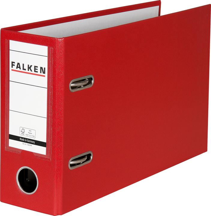 Produktbild Falken Ordner PP A5 quer (A5, Quer, 80 mm, 1 Stück)