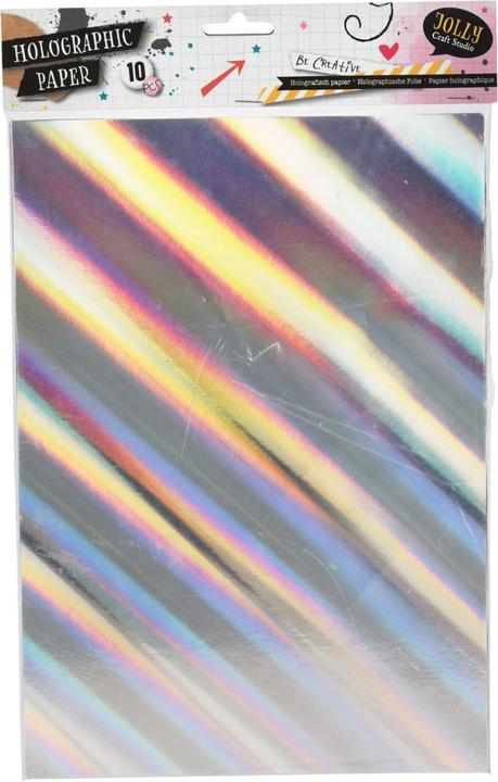 Image du produit Koopman Papier holographique A4, 10 feuilles (200 g/m², 10 x, 21 x 29,7 cm)
