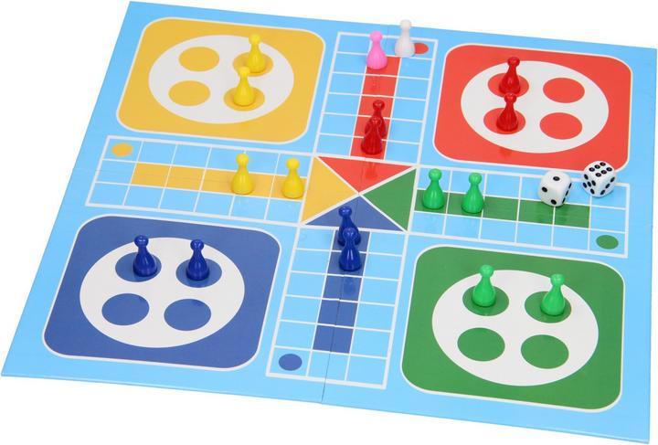 Image du produit Jeu d'enfant Ludo / Jeu de l'oie 2in1 (Anglais)