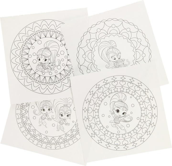 Produktbild Shimmer&Shine Shimmer & Shine Mini Mandala Malbuch