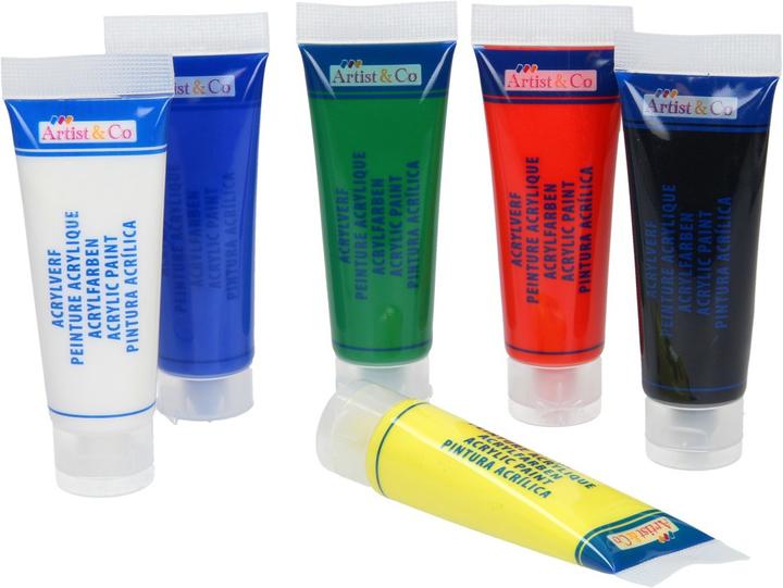 Produktbild Artist&Co Acrylfarbe (Mehrfarbig, 450 ml)
