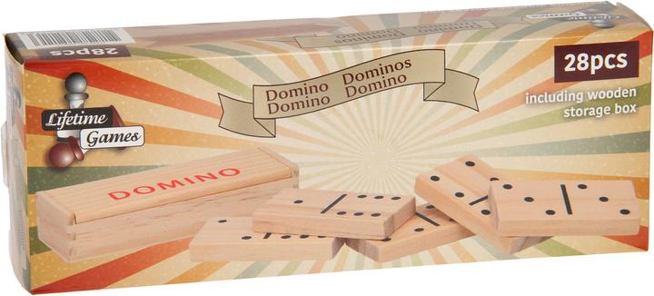 Productafbeelding Lifetime Games Lege houten domino (Meertalig)