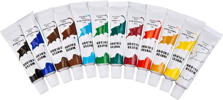 Produktbild Artist&Co Aquarellfarben (Mehrfarbig, 144 ml)