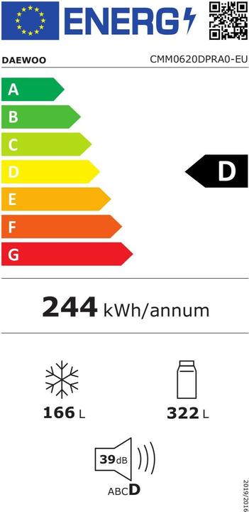 Energy Label Daewoo CMM0620DWRA0-CH (488 l)