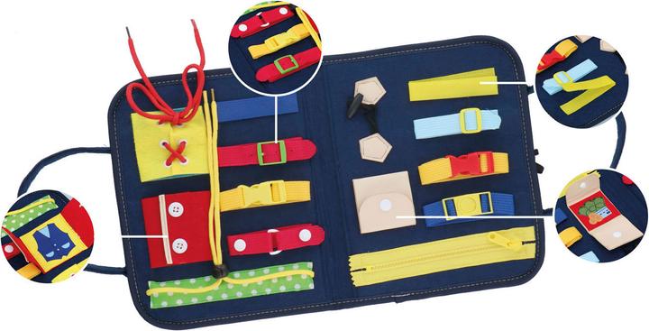 Eddy Toys Vêtements Boutons en cuir Set