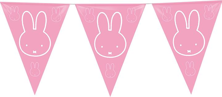 Produktbild Haza Witbaard Flaggenlinie Miffy Pink, 10 mtr.
