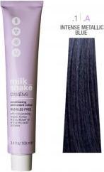 Actual product image Milk_Shake Vopsea permanenta Creative.1.A, Albastru Metalic Intens, 100ml (Albastru Metalic Intens)