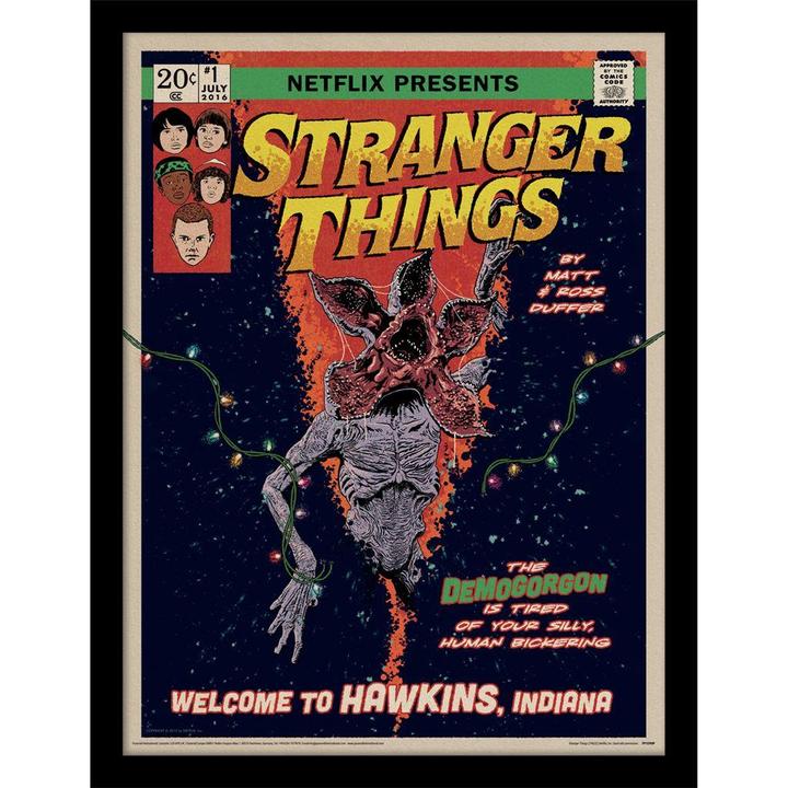 Image du produit Stranger Things 2 - Poster encadré (40 x 30 cm)