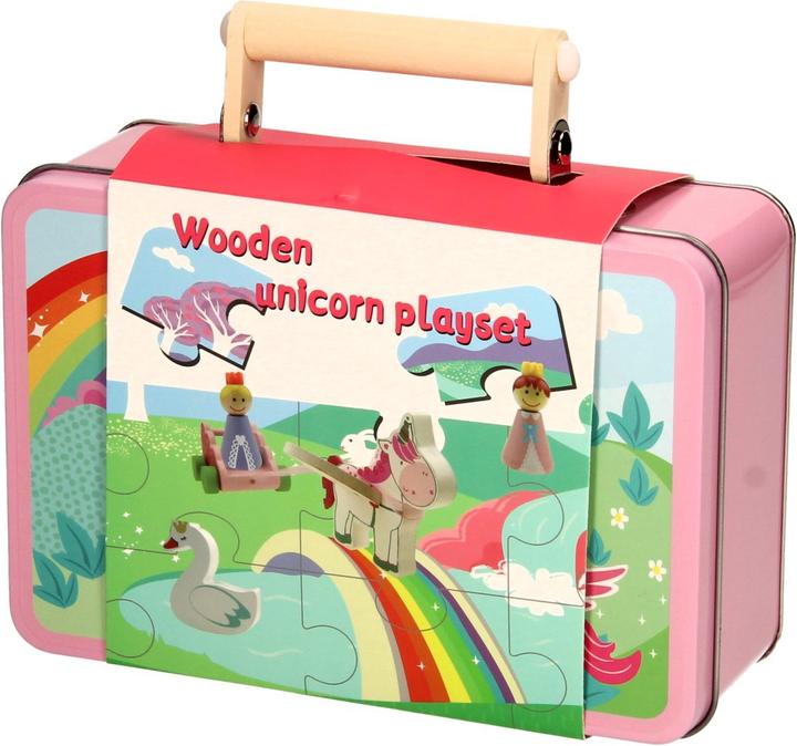 Produktbild Einhorn-Spielset in Aufbewahrungsbox