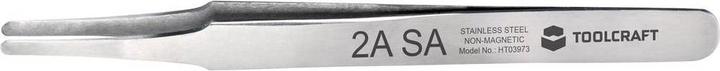 Actual product image Toolcraft Tweezers 2ASA Flat