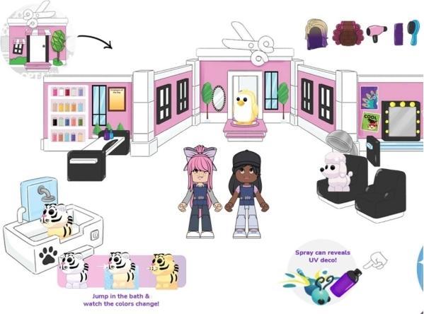 Image du produit Adopt Me Set de jeu Pet Salon Deluxe (243-0150)