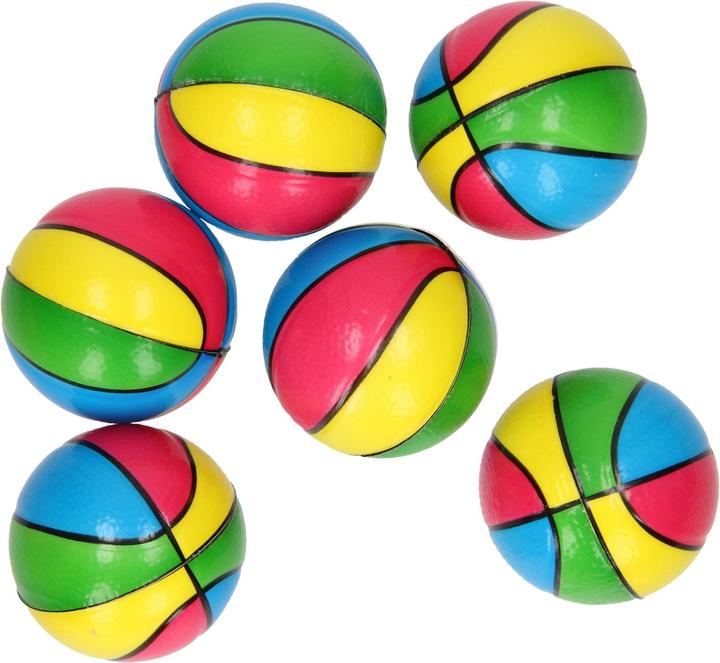 Actual product image Foam balls basketball, 6 pcs.