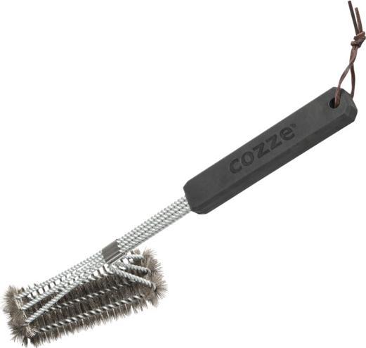 Actual product image Cozze Brosse à barbecue en acier avec manche en plastique (40 cm)