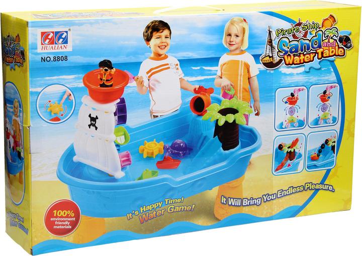 Actual product image Sand and waterspeel set pirate ship