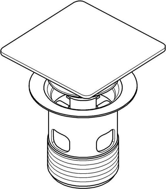 Image du produit Grohe Bouchon de vidange incl. calice chr