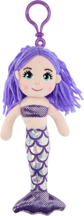Actual product image Keychain rag doll mermaid, 21 cm